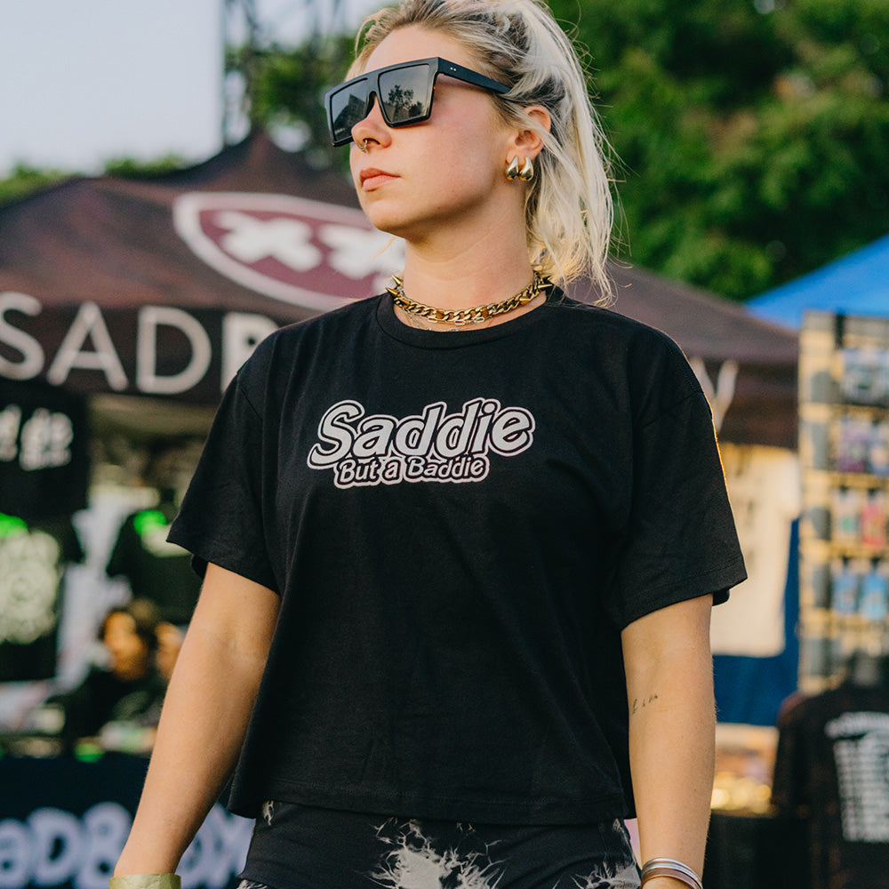 Saddie Baddie - Cropped Tee