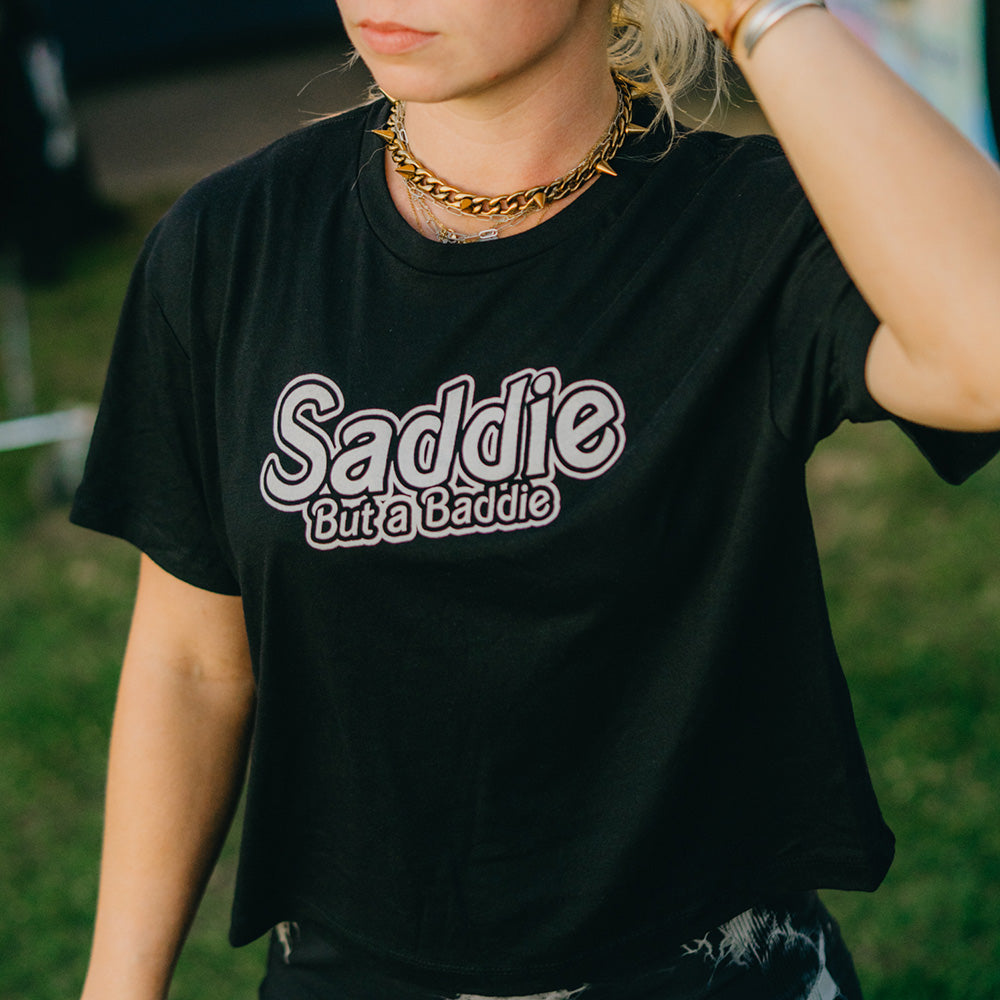 Saddie Baddie - Cropped Tee